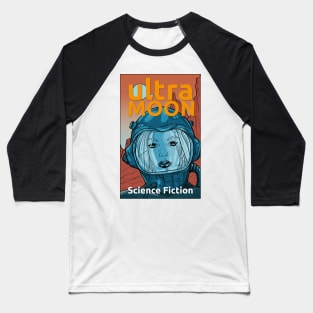 YELLOW ULTRA MOON sci-fi travel to the moon Baseball T-Shirt